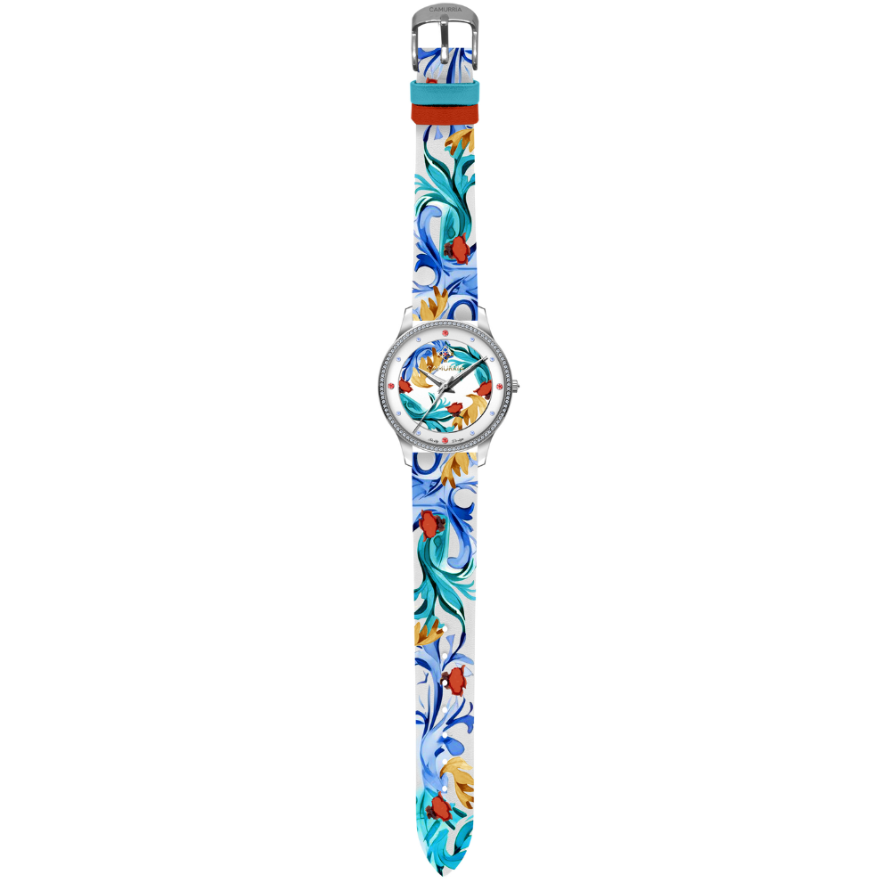 Orologio Camurria Galateo cinturino turchese