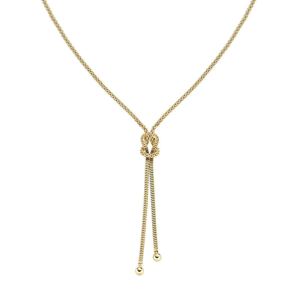 Collana Amen Nodo d'Amore Dorato