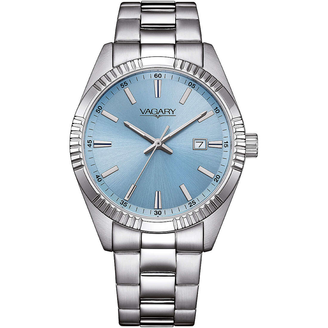 Orologio Vagary By Citizen Timeless 39mm Azzurro