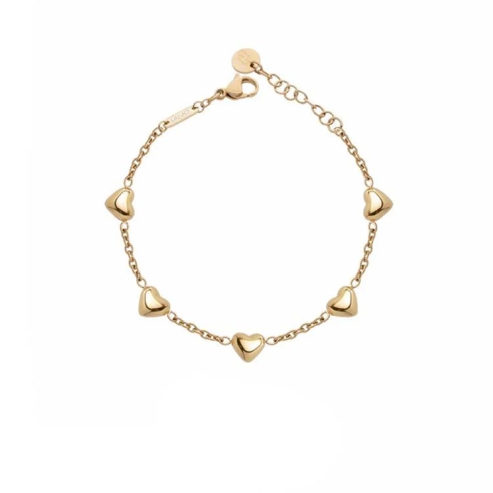 Bracciale Liu Jo Essential Dorato con cuori