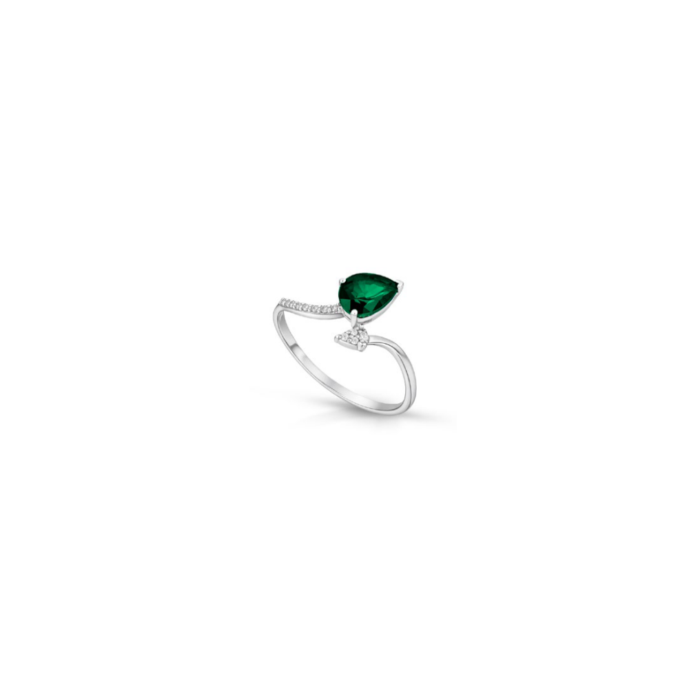 Anello Pg Gioielli Smeraldo e Diamanti