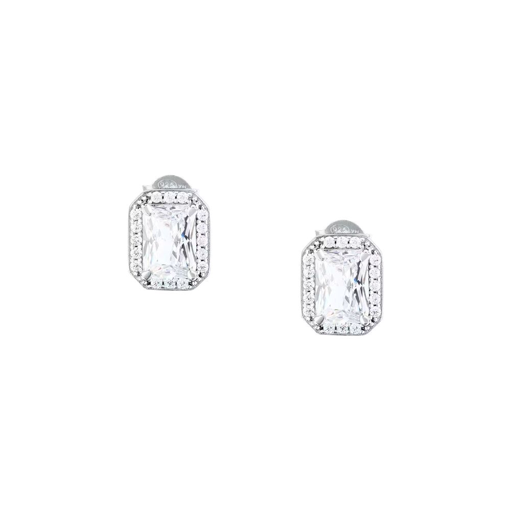 Orecchini Morellato Tesori Zirconi Bianchi al lobo