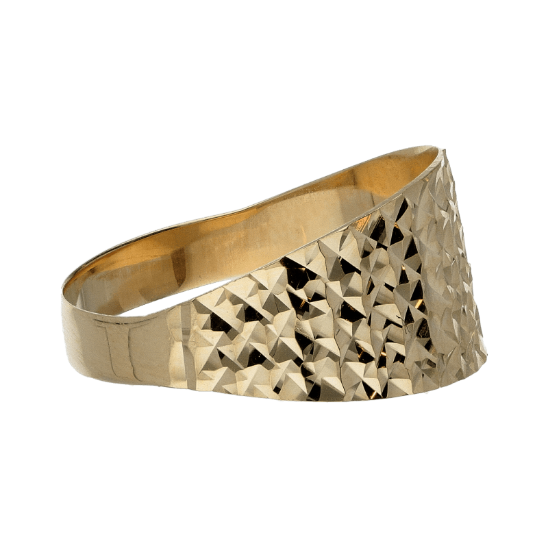 Anello Oro 18 kt Donna a fascia lavorato