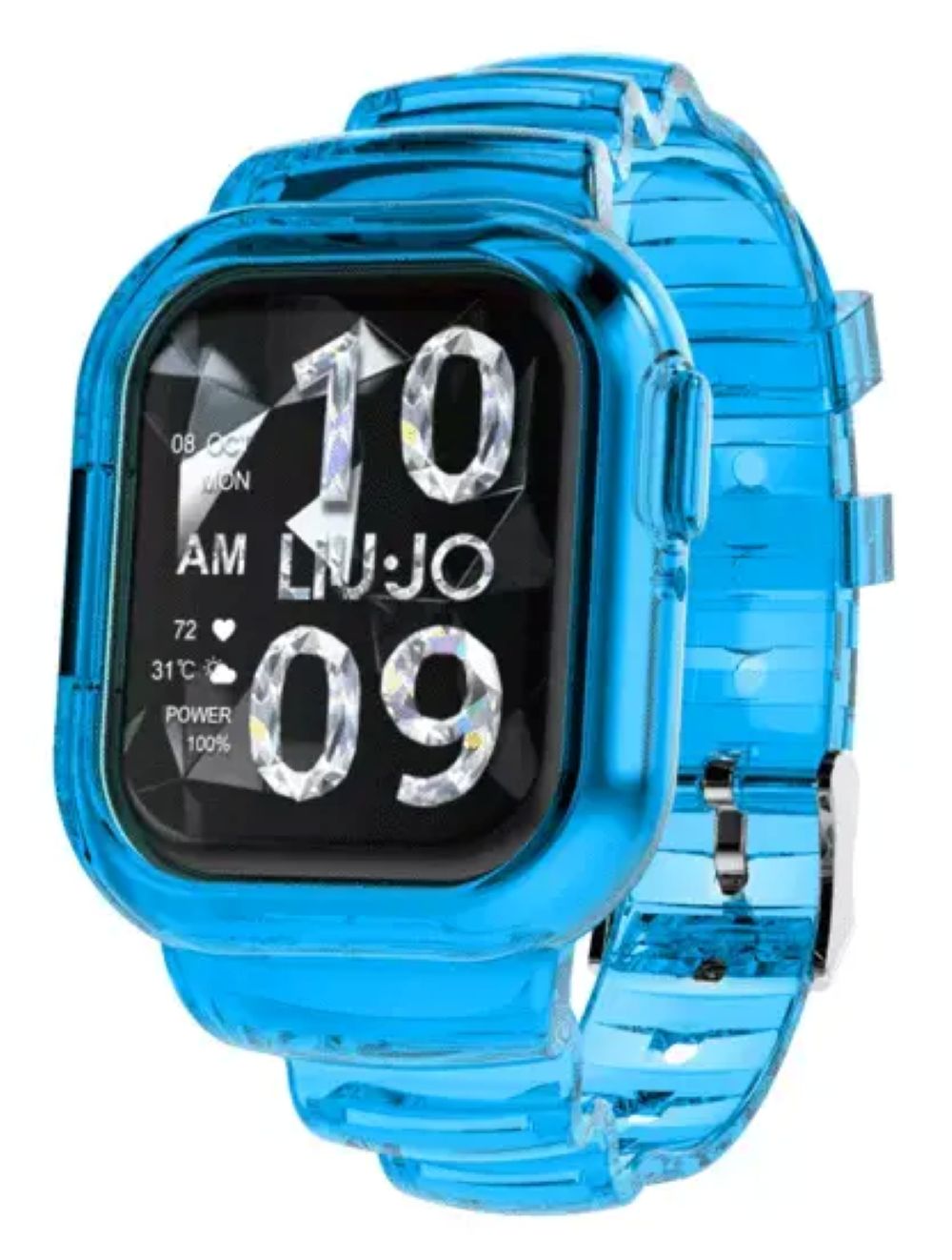 Orologio Liu Jo Smartwatch Switch Blu fluo + doppio cinturino