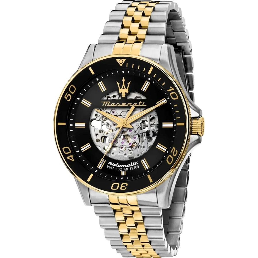 Orologio Maserati Sfida 44mm Auto Black Gold