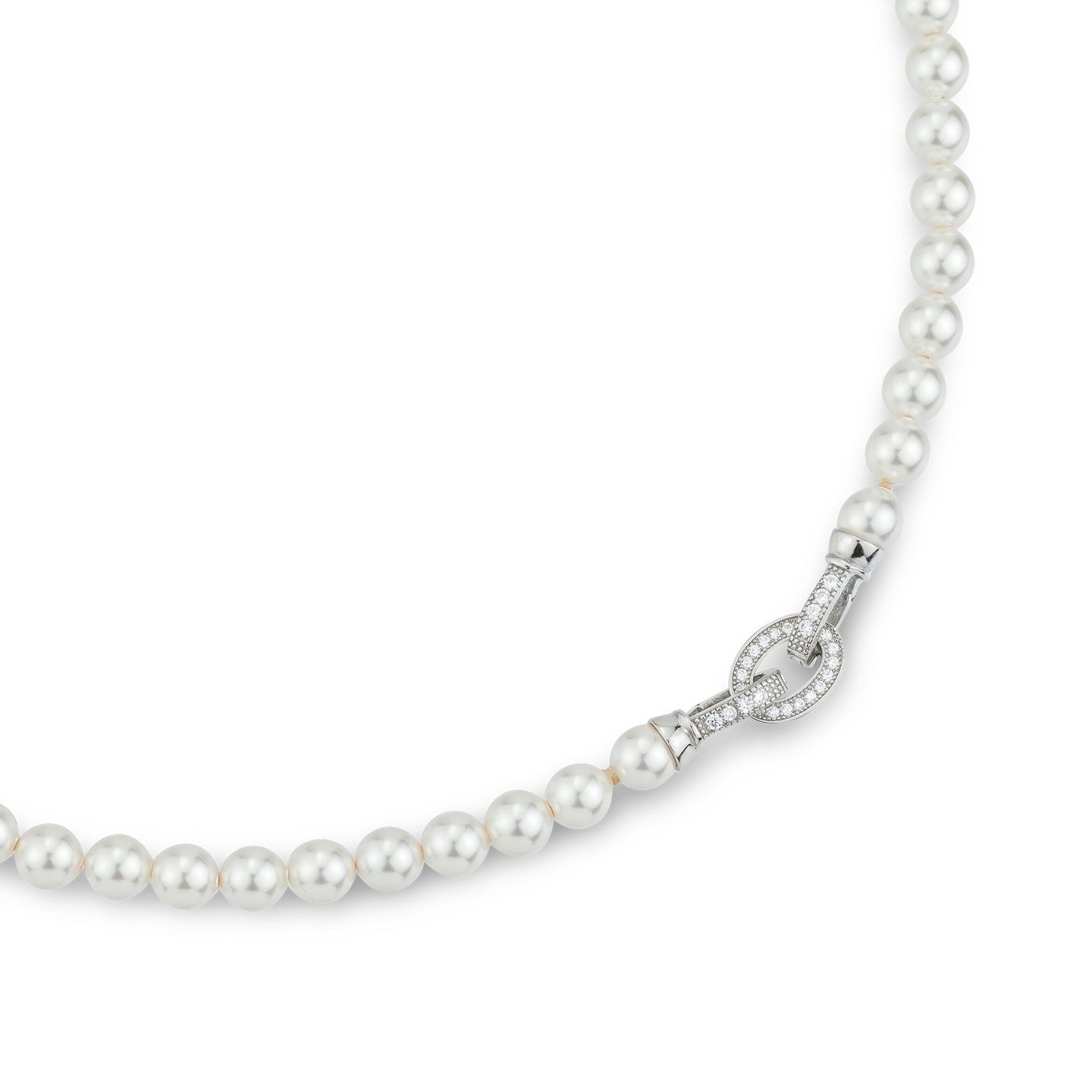 Collana Boccadamo con perle in argento