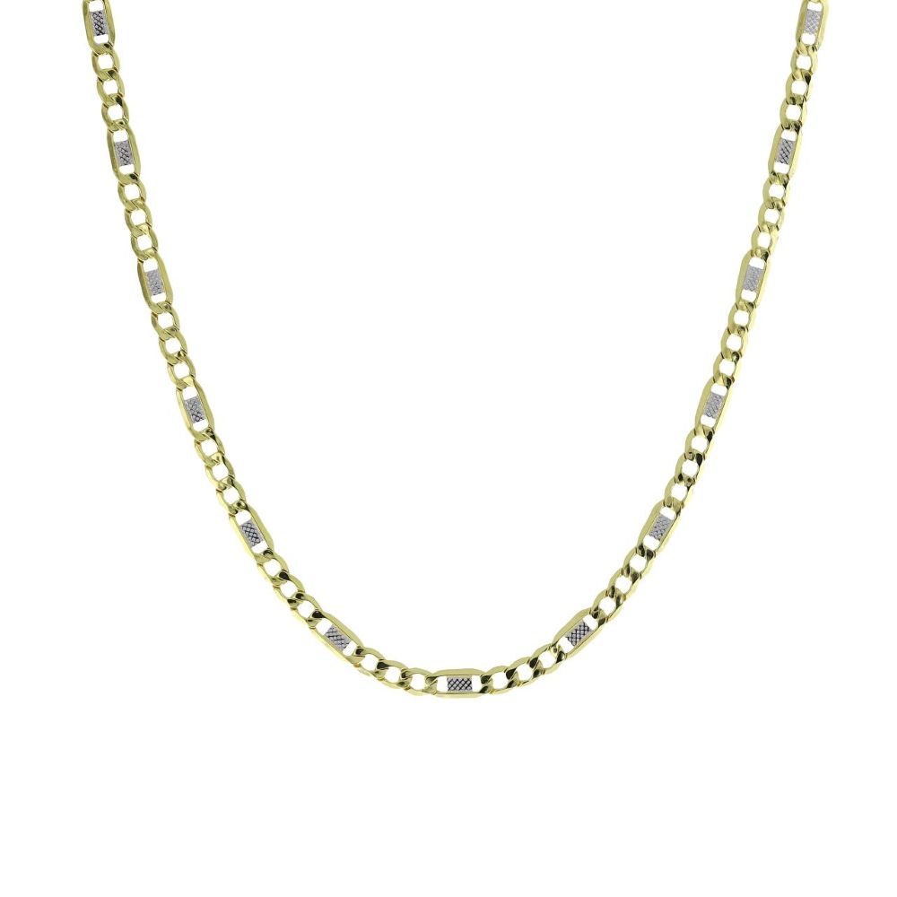 Collana I Gold 9 Kt maglia catenina