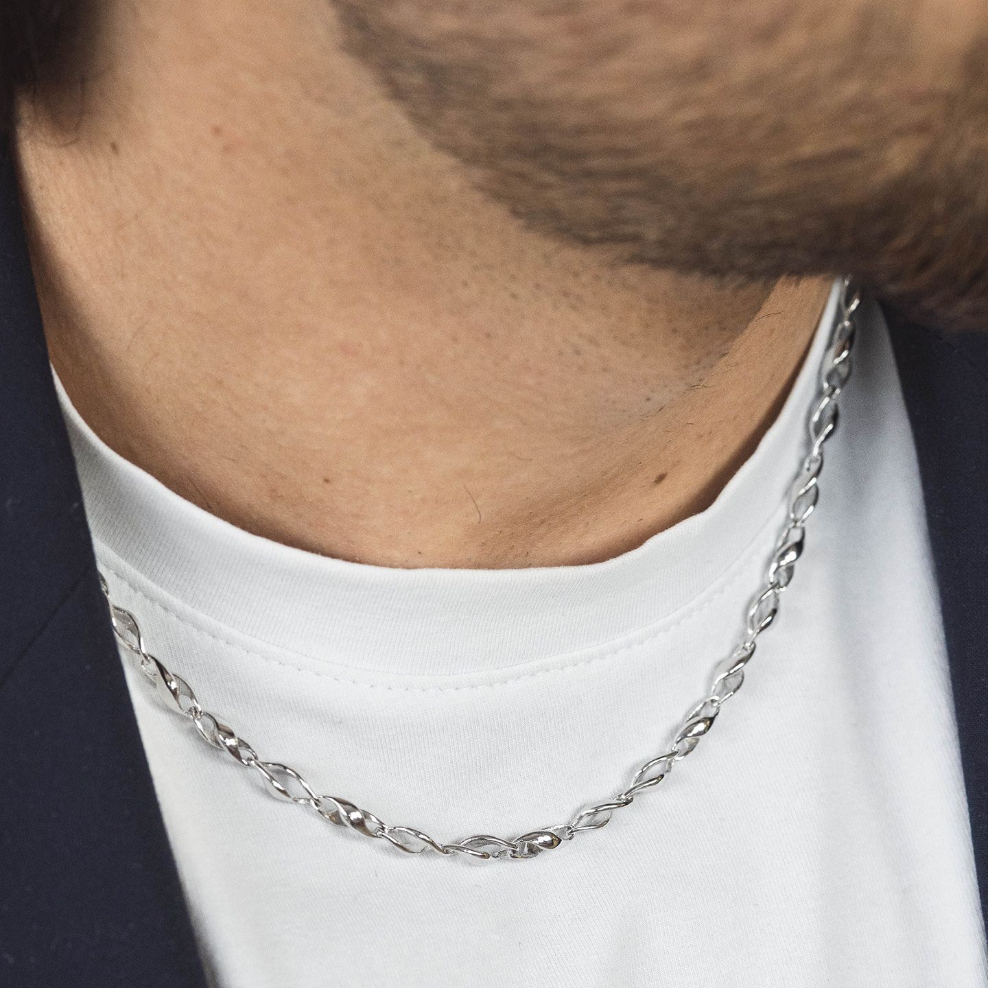 Collana Boccadamo a maglia microfusa elicoidale