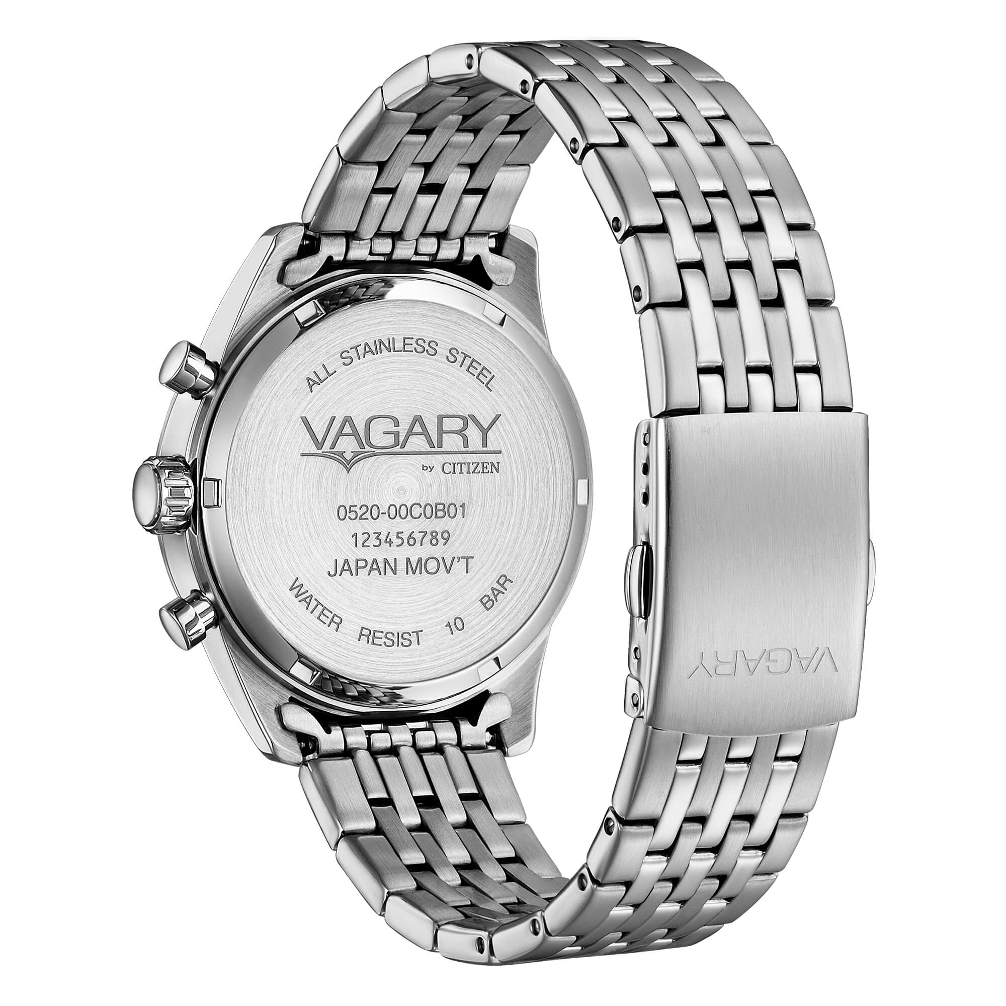 Orologio Vagary By Citizen FlyBoy Crono 40mm Grey