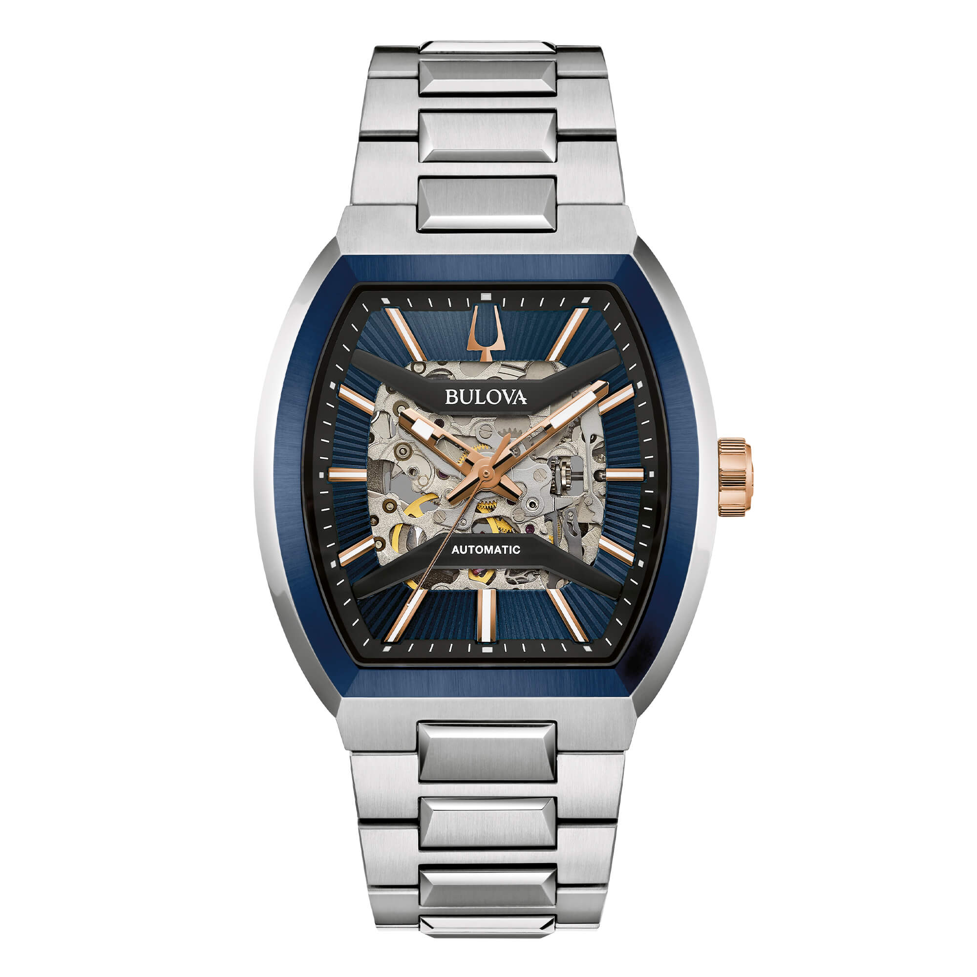 Orologio Bulova Maquina 40 mm blu