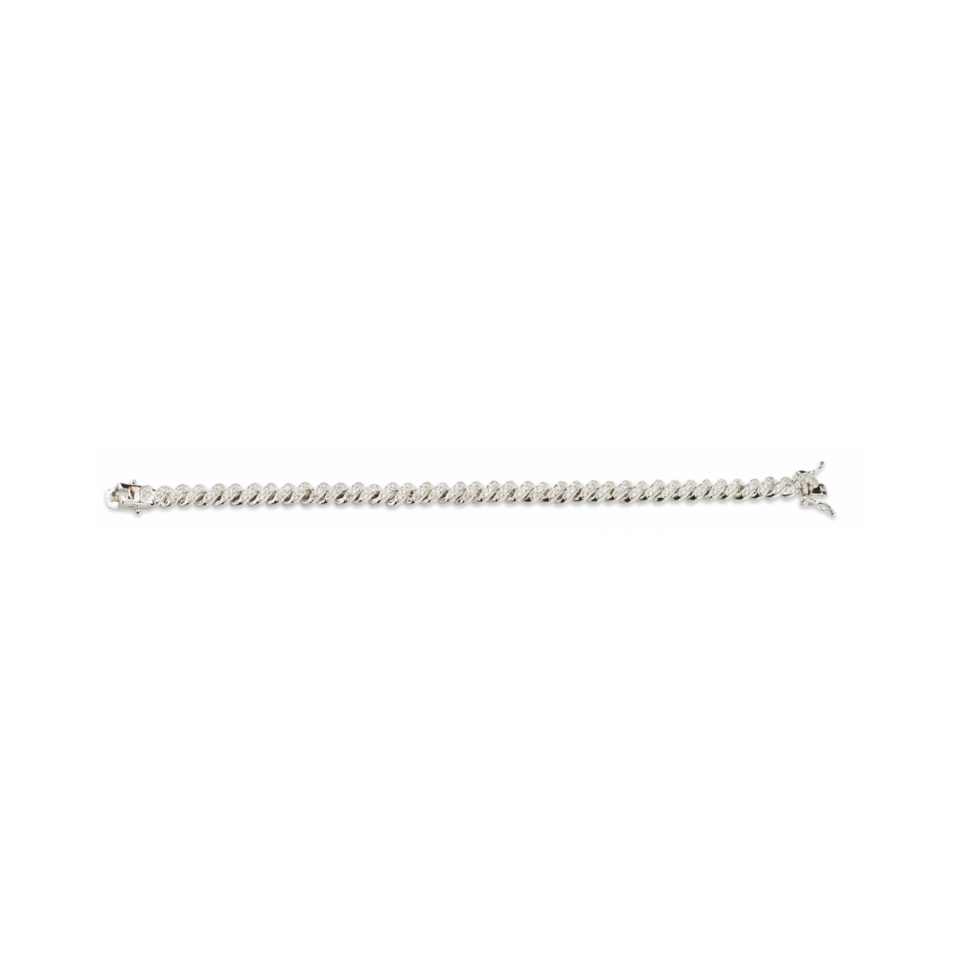 Bracciale Sovrani in ottone con zirconi