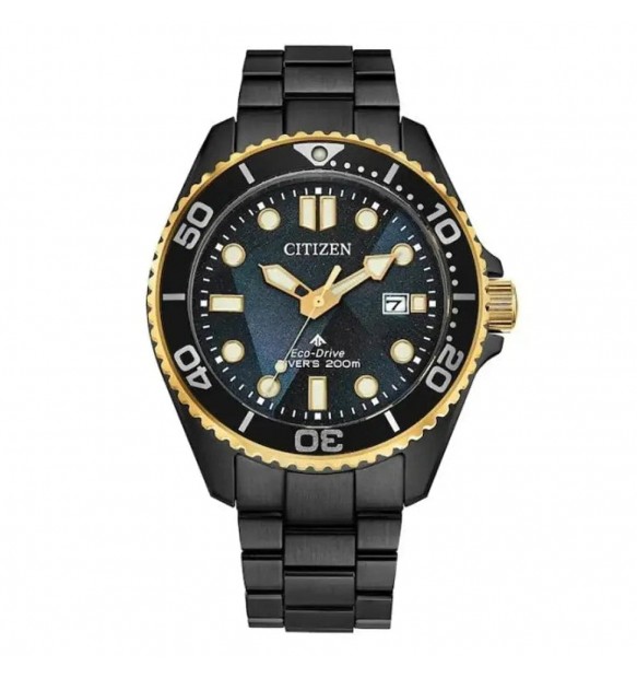 Orologio Citizen Diver's Eco Drive Light in Black Limited Edition