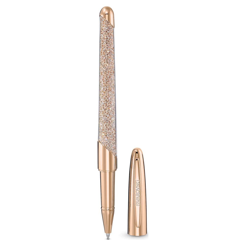 Penna Swarovskiv Roller Crystalline oro rosa, Placcato color oro rosa