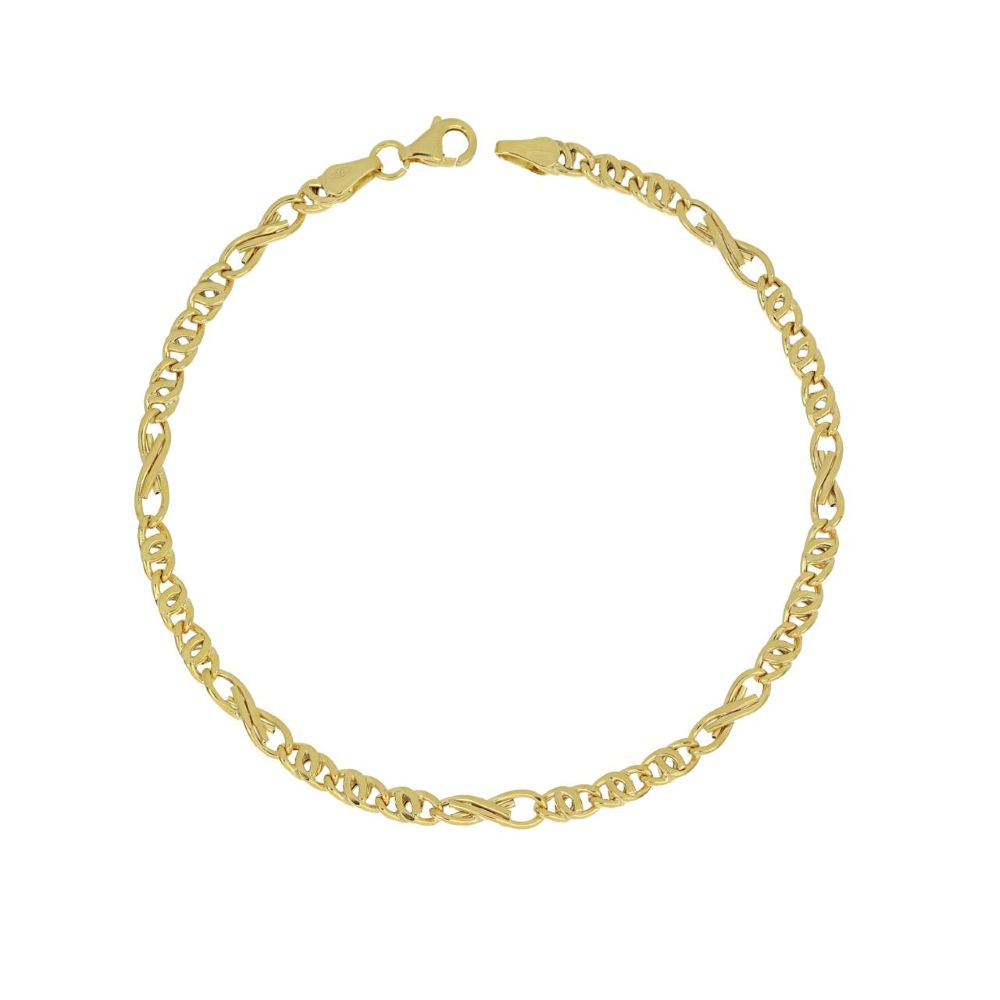 Bracciale I Gold 9kt uomo Gold