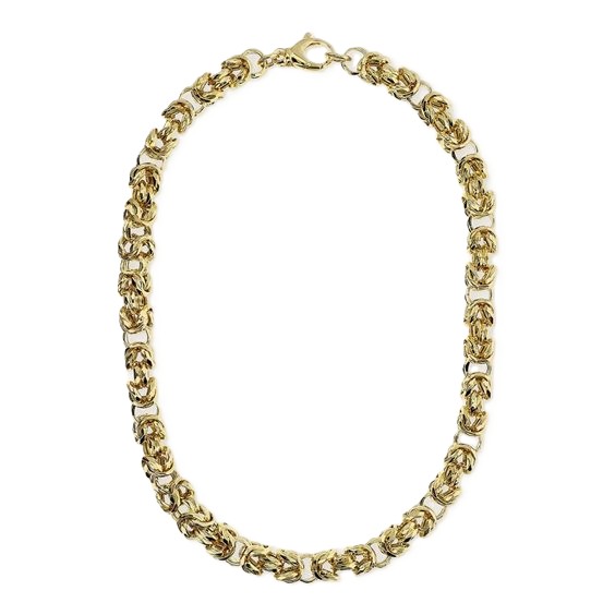 Collana Etrusca Gioielli Catena Bizantina