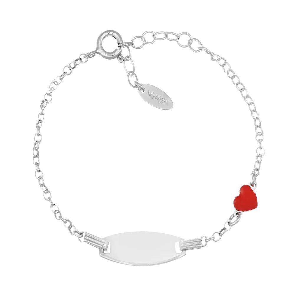Bracciale Amen Junior Personalizzabile con Cuore