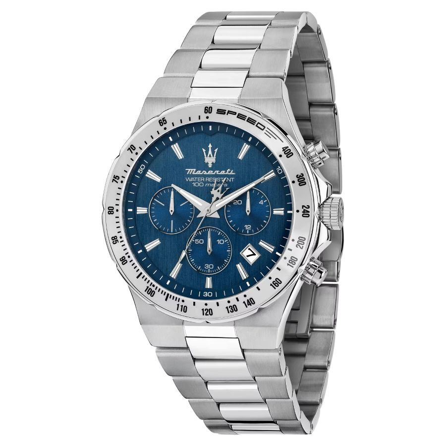 Orologio Maserati Sfida 41mm Chrono Blue Dial