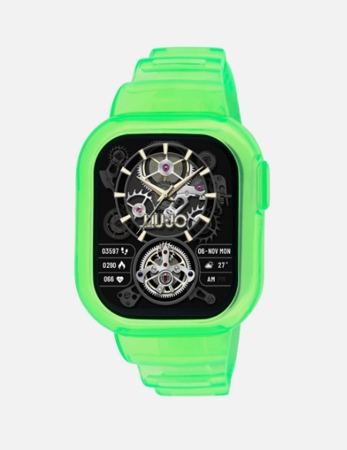 Orologio Liu Jo Smartwatch Switch Verde fluo + doppio cinturino