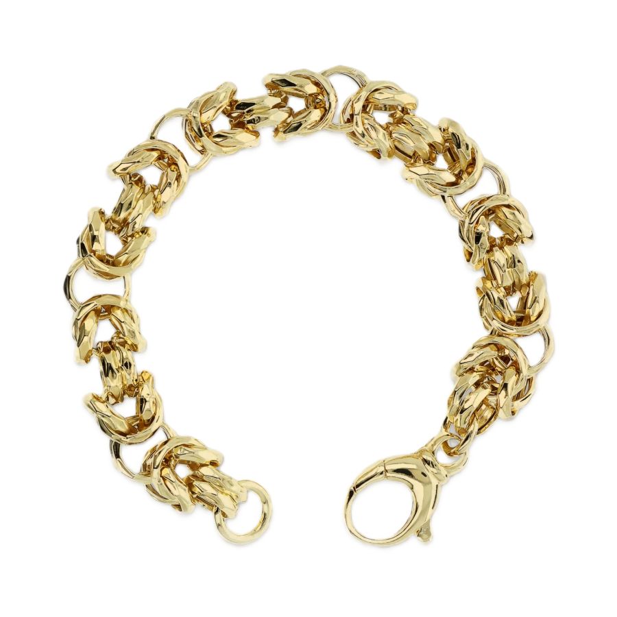 Bracciale Etrusca Gioielli Catena Bizantina