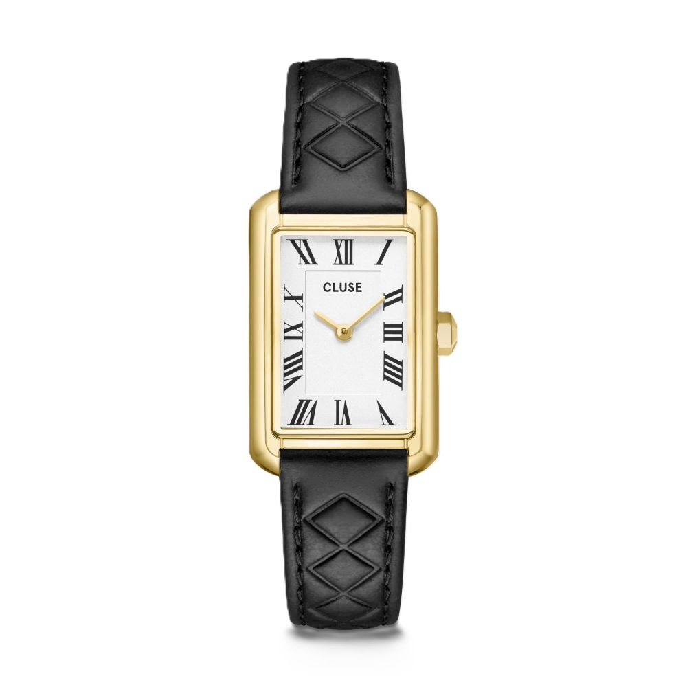 Orologio Cluse Balisenna pelle nera 21mm