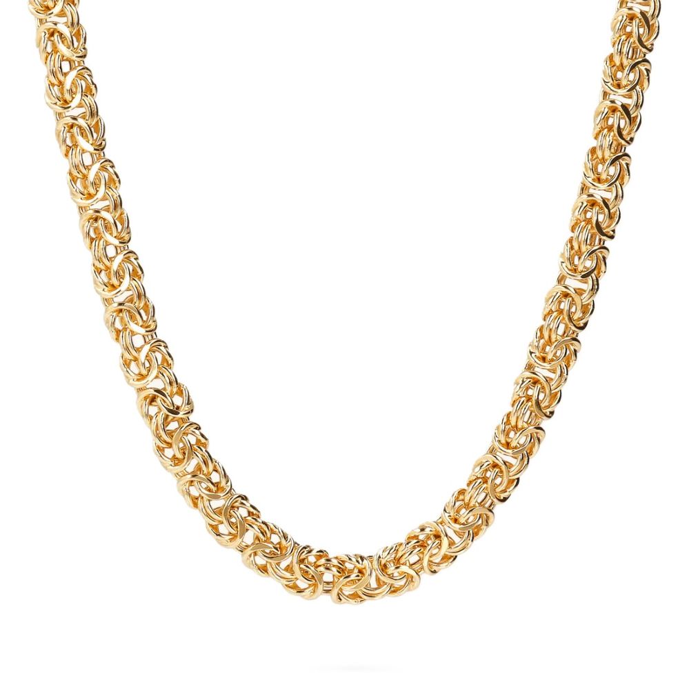 Collana Etrusca Gioielli Catena Bizantina