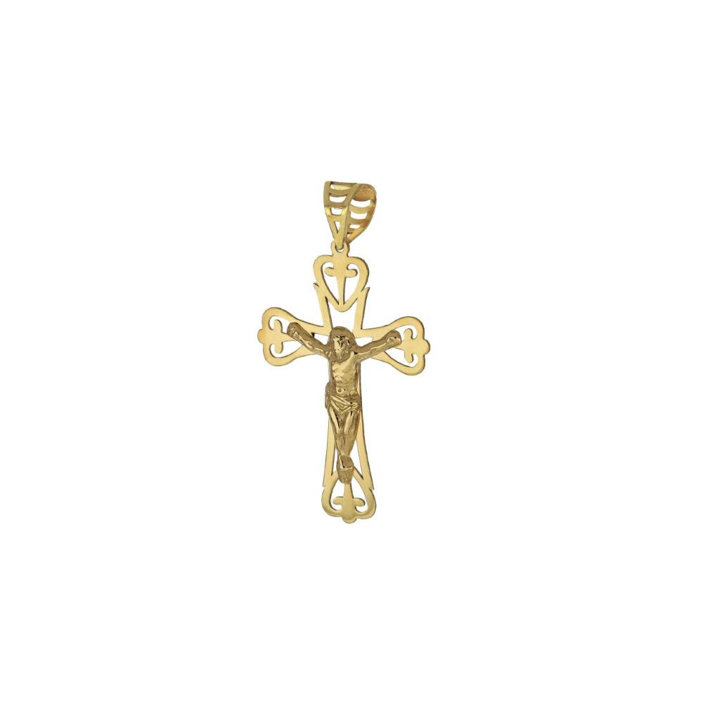 Ciondolo I Gold crocifisso con cristo