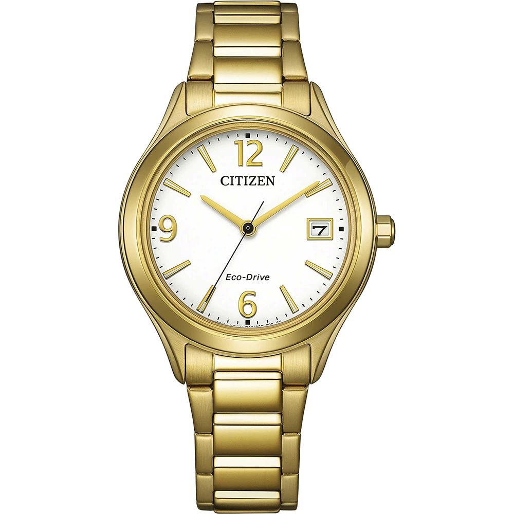Orologio Citizen Elegance Lady Gold White 33,5 mm