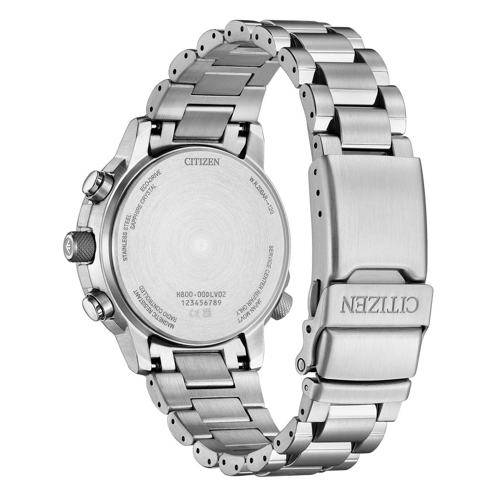 Orologio Citizen Crono Pilot 41mm Radiocontrollato