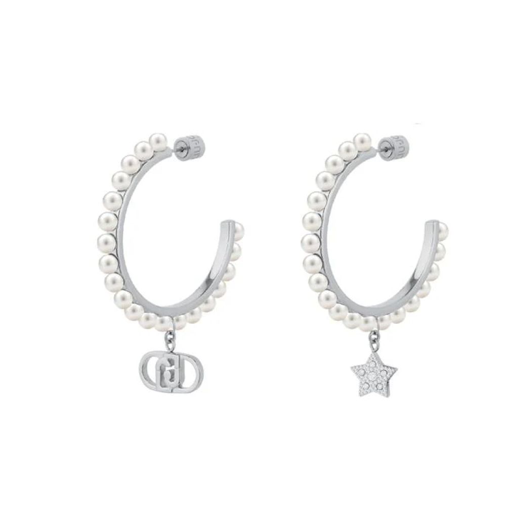 Orecchini Liu Jo Cerchio con Perle