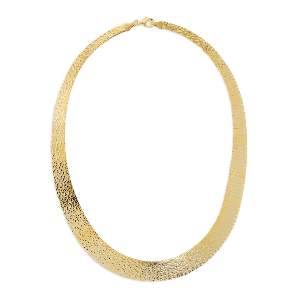 Collana Etrusca Girocollo Cleopatra Martellata