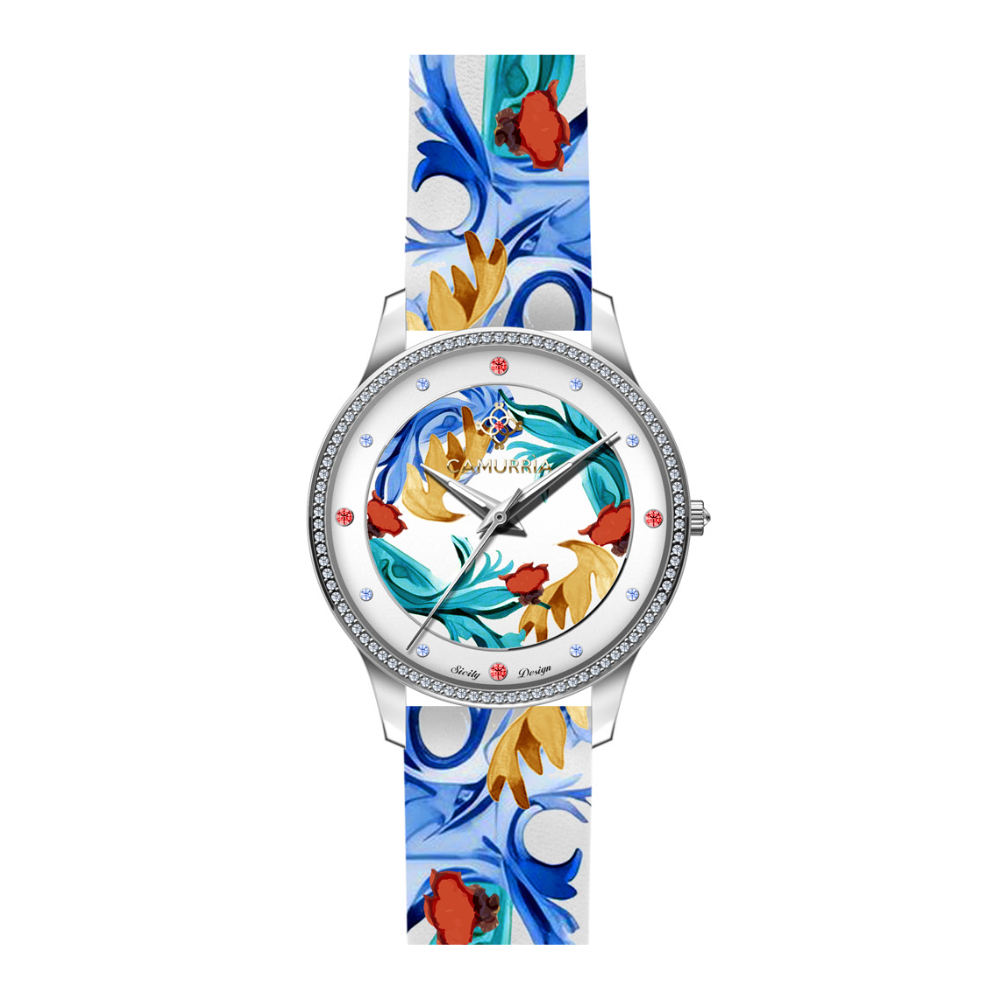 Orologio Camurria Galateo cinturino turchese