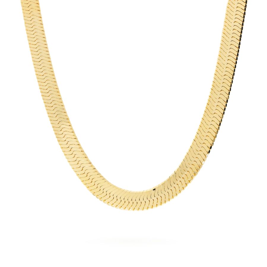 Collana Etrusca Gioielli Catena Snake Piatta