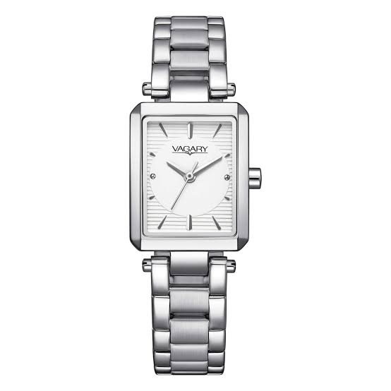 Orologio Vagary By Citizen Flair Rettangolare Quadrante Bianco