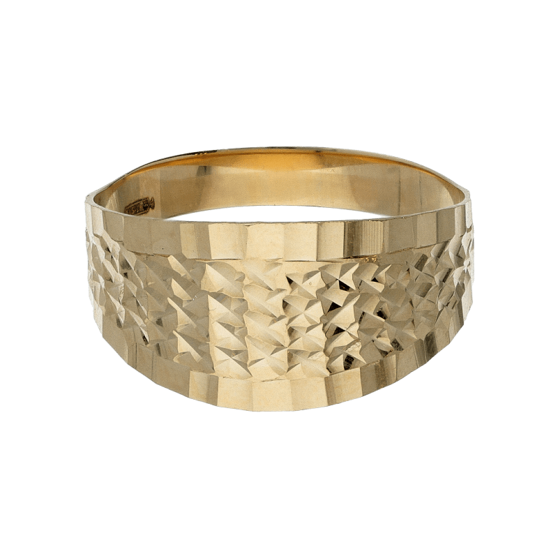 Anello Oro 18 kt Donna a fascia lavorato