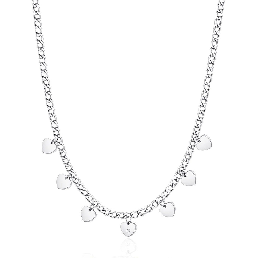 Collana S'agapò con cuori pendenti