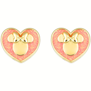 Orecchini Disney Minnie Mouse Cuore Rosa