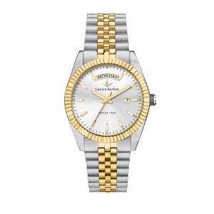 Orologio Lucien Rochat Bienne 39mm White Silver Gold