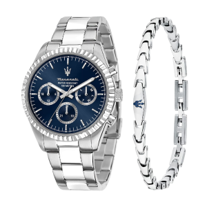 Orologio Maserati Set Comptizione 43 mm Blue