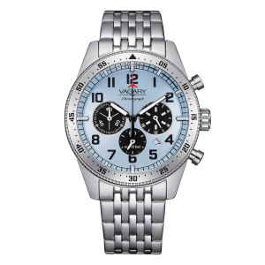 Orologio Vagary By Citizen FlyBoy Crono 40mm Azzurro