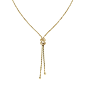 Collana Amen Nodo d'Amore Dorato