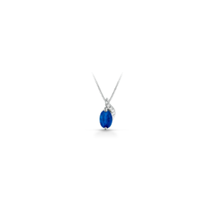 Collana Pg Gioielli Zaffiro e Diamanti