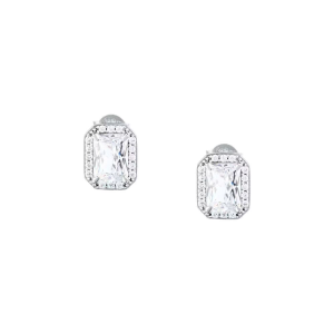 Orecchini Morellato Tesori Zirconi Bianchi al lobo