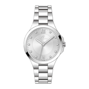 Orologio Luca Barra acciaio quadrante silver 34mm