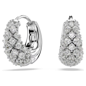 Orecchini Swarovski Sublima goccia cristalli bianchi cm 1,5
