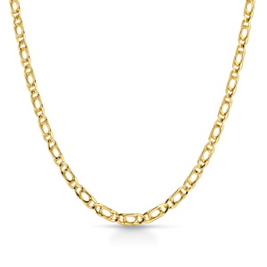 Collana I Gold 9 Kt maglia catenina