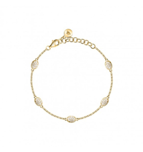 Bracciale Morellato 5 Pave Argento Dorata