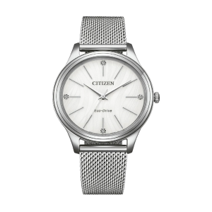 Orologio Citizen Elegance quadrante bianco 34 mm