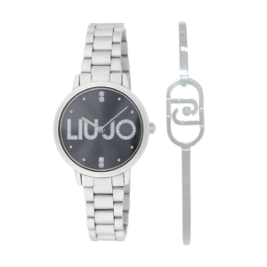Orologio Liu Jo Couple Essence Silver quadrante nero 32 mm