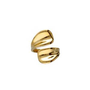 Anello Oro 18 kt Donna giallo con foglie
