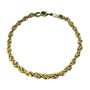 Bracciale Oro 18kt Donna oro giallo a corda